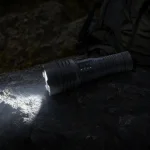G421 Rechargeable Laser LED Flashlight Zoomable High Lumen Tactical Torch