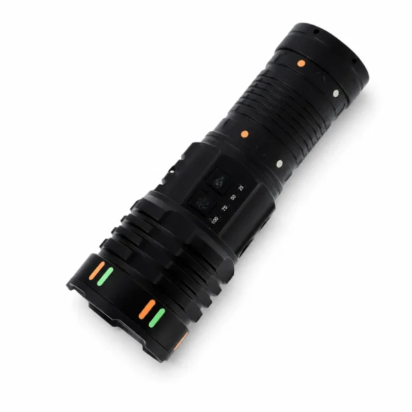 G421Y 30 W Laser Rechargeable Zoom Flashlight