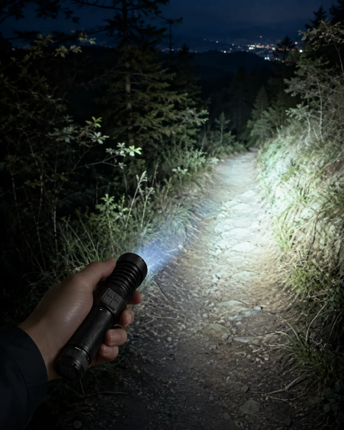 G501 BT90 Laser Flashlight 2300lm High Power Rechargeable LED Torch