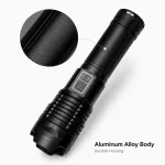 G501 BT90 Laser Flashlight 2300lm High Power Rechargeable LED Torch