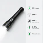 G600 BT90 Laser Flashlight