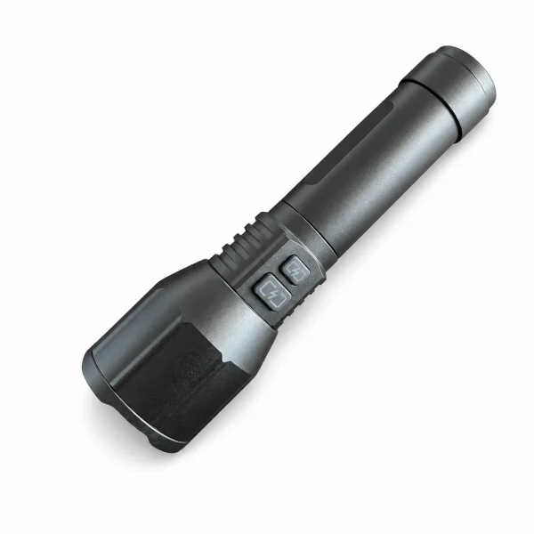 G62-1 10 W Laser Zoom Flashlight 1000 lm Aluminum Alloy Rechargeable Torch