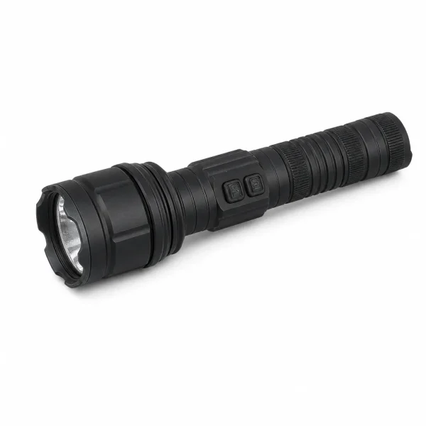 G62C Rechargeable Laser Flashlight Zoomable Torch