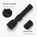 G62C Rechargeable Laser Flashlight Zoomable Torch
