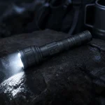 G62C Rechargeable Laser Flashlight Zoomable Torch