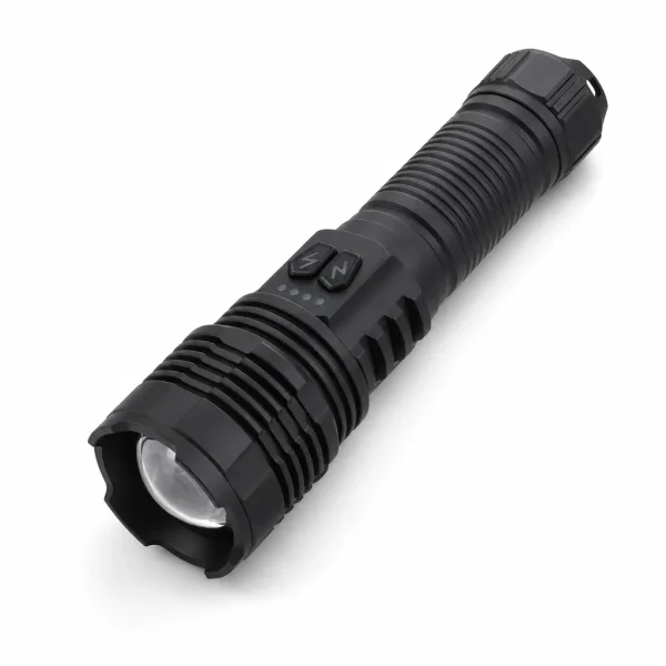 G64 Rechargeable Laser Flashlight Zoomable Tactical Torch