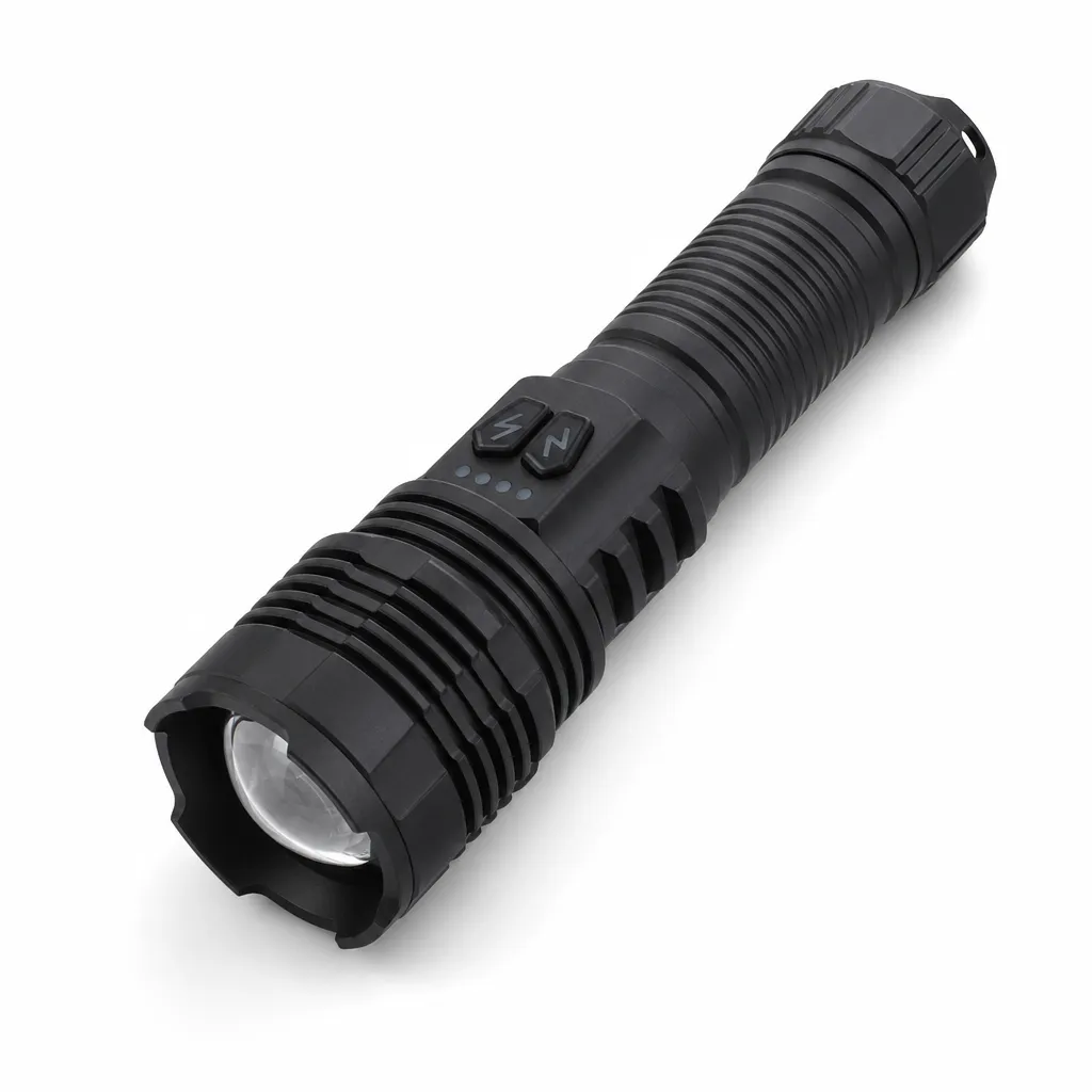 G64 Rechargeable Laser Flashlight Zoomable Tactical Torch G64 Rechargeable Laser Flashlight Zoomable Tactical Torch