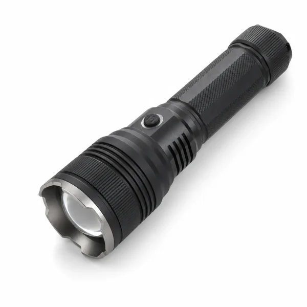 G66 Rechargeable Laser Flashlight Zoomable Tactical Torch