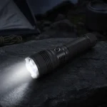 G66 Rechargeable Laser Flashlight Zoomable Tactical Torch