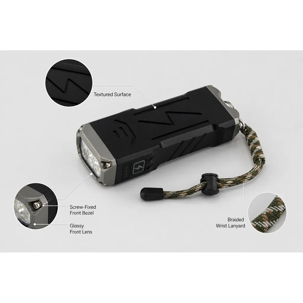 G666Y 6 LED Rechargeable Portable Work Light