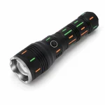G67Y Rechargeable Laser Flashlight Zoomable Tactical Torch