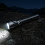 G68 Rechargeable Laser LED Flashlight Zoomable Tactical Torch