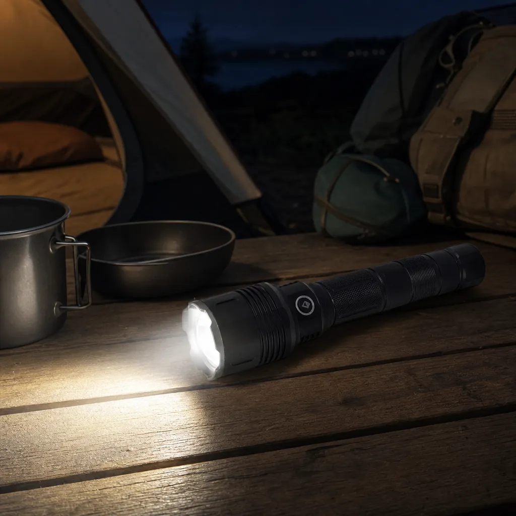 G69 Rechargeable Laser Flashlight Zoomable Tactical Torch