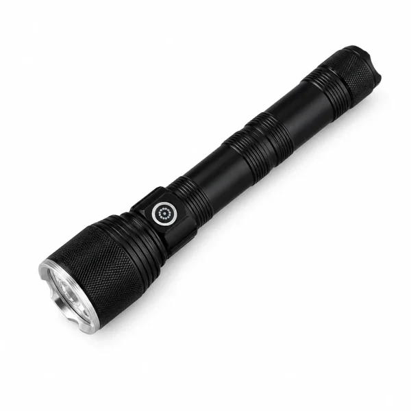 G72-2 10 W Laser Zoom Flashlight 1000 lm Aluminum Alloy Rechargeable Torch