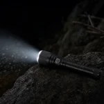 G72-2 10 W Laser Zoom Flashlight 1000 lm Aluminum Alloy Rechargeable Torch