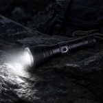 G72 10 W Laser Rechargeable Aluminum Alloy Zoom Flashlight