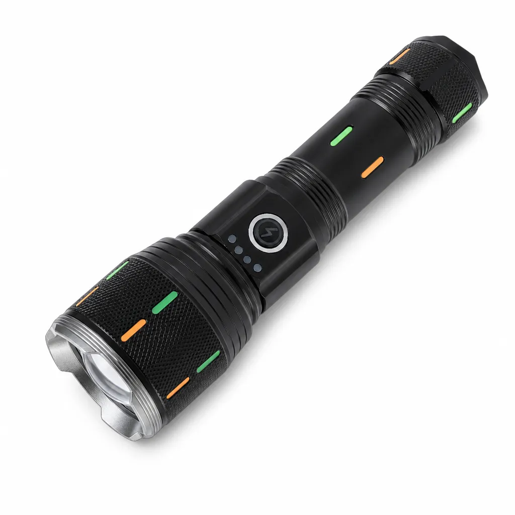G72Y-6 10 W Laser Rechargeable Zoom Flashlight G72Y-6 10 W Laser Rechargeable Zoom Flashlight