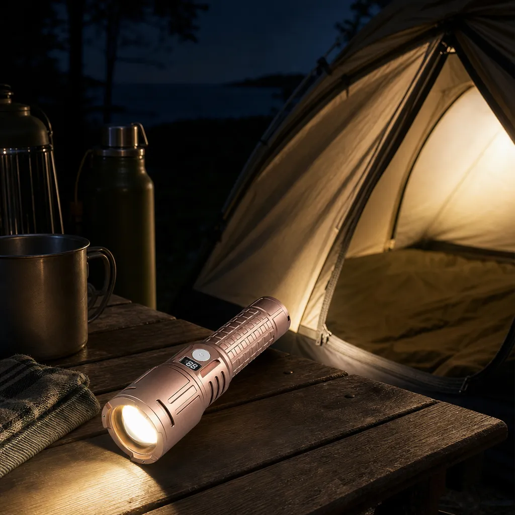 G73 30 W Laser Zoom Flashlight 1000 lm Rechargeable Aluminum Alloy Torch