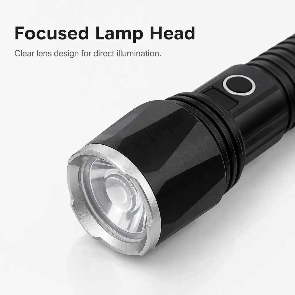 G76 10W P50 Laser Zoom Flashlight