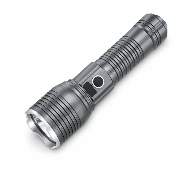 G76A 10 W P50 Laser Zoom Flashlight, 1000 lm Aluminum Alloy Torch