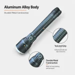 G77A-2 10 W Laser Rechargeable Zoom Flashlight