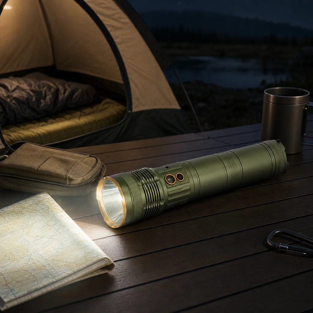 G905 Rechargeable Laser Flashlight Zoomable Tactical Torch
