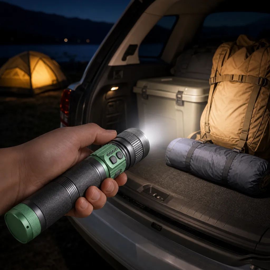 G910 Rechargeable Laser Flashlight