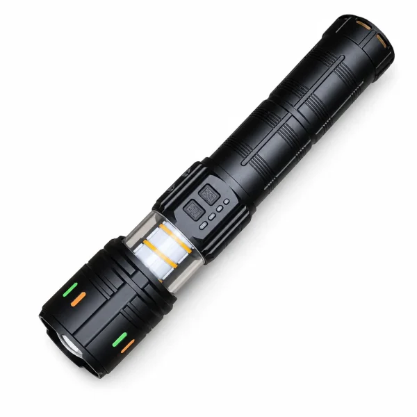 G921-2 Rechargeable Laser Flashlight Zoomable Tactical Torch
