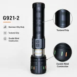 G921-2 Rechargeable Laser Flashlight Zoomable Tactical Torch