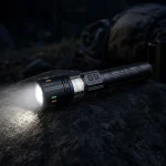 G921-2 Rechargeable Laser Flashlight Zoomable Tactical Torch
