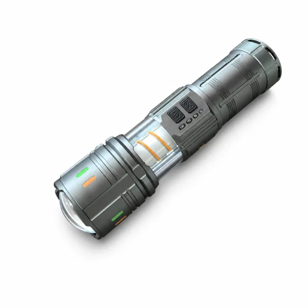 G921 Rechargeable Laser Flashlight Zoomable Tactical Torch
