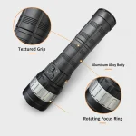 G930 Rechargeable LED Flashlight Laser COB Floodlight