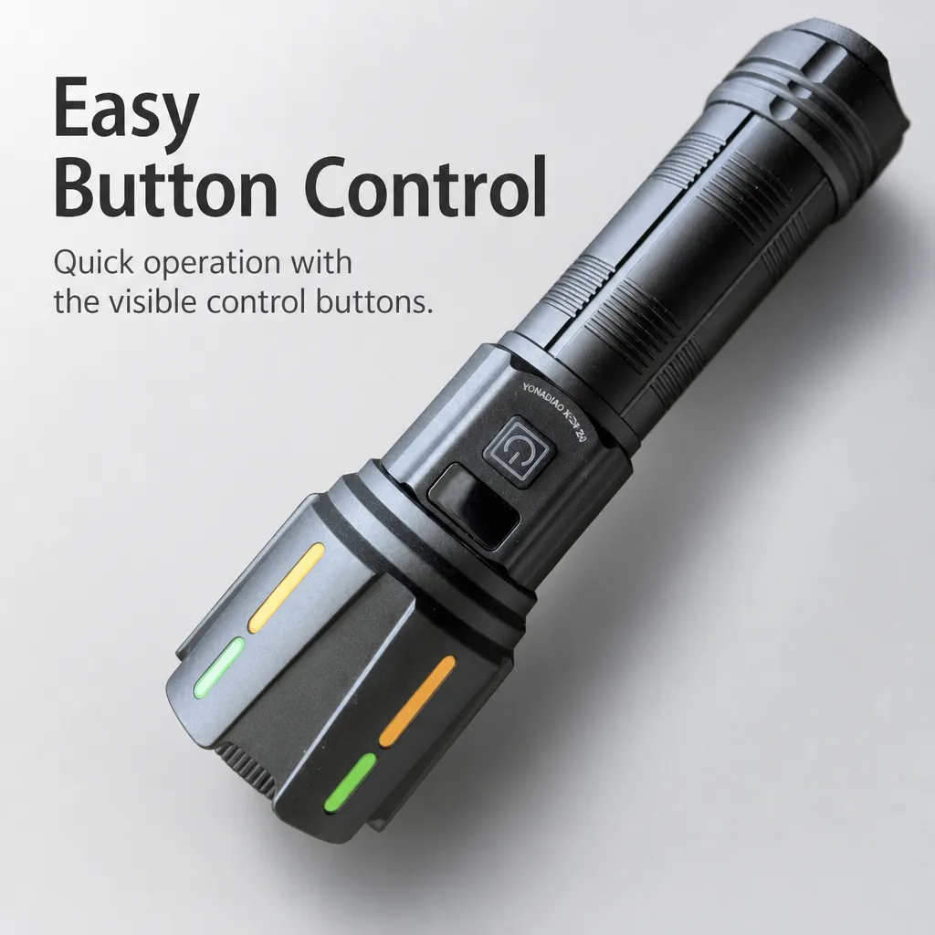 G954 10 W Laser Rechargeable Zoom Flashlight 1000 lm Aluminum Alloy Torch