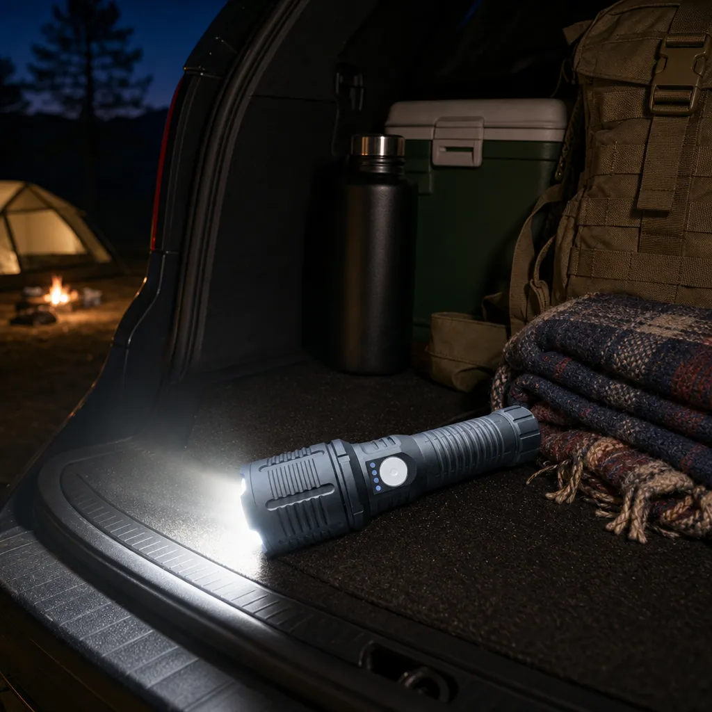 G961 30 W Laser Zoom Flashlight 1000 lm Aluminum Alloy Rechargeable Torch