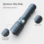 G961 30 W Laser Zoom Flashlight 1000 lm Aluminum Alloy Rechargeable Torch