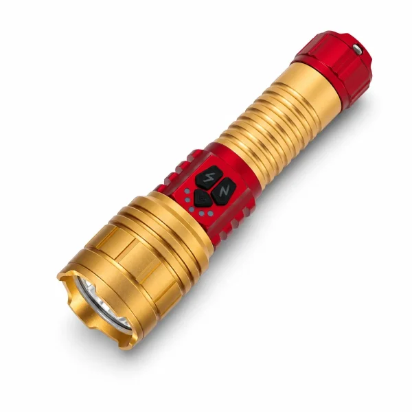 G965 Rechargeable LED Laser Flashlight Zoomable High Lumen Tactical Torch