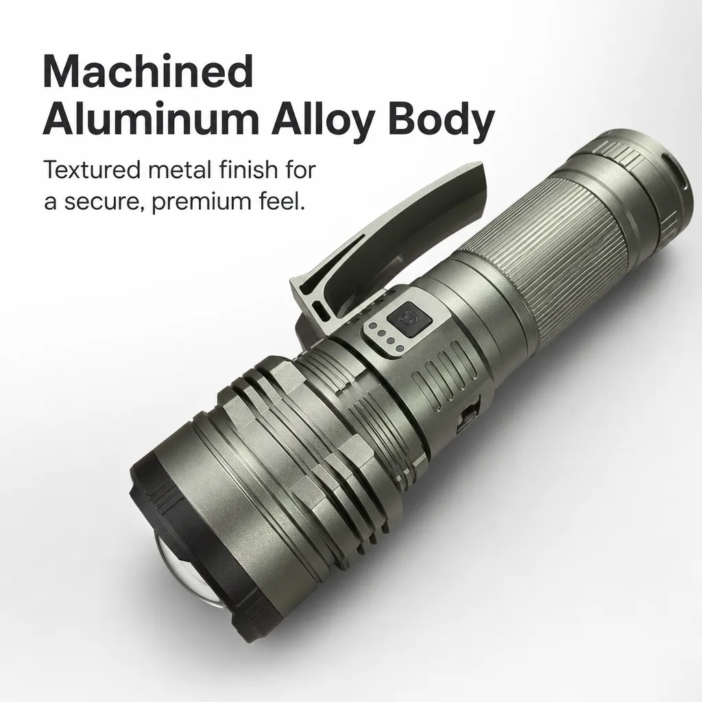 G971 Rechargeable Laser Flashlight