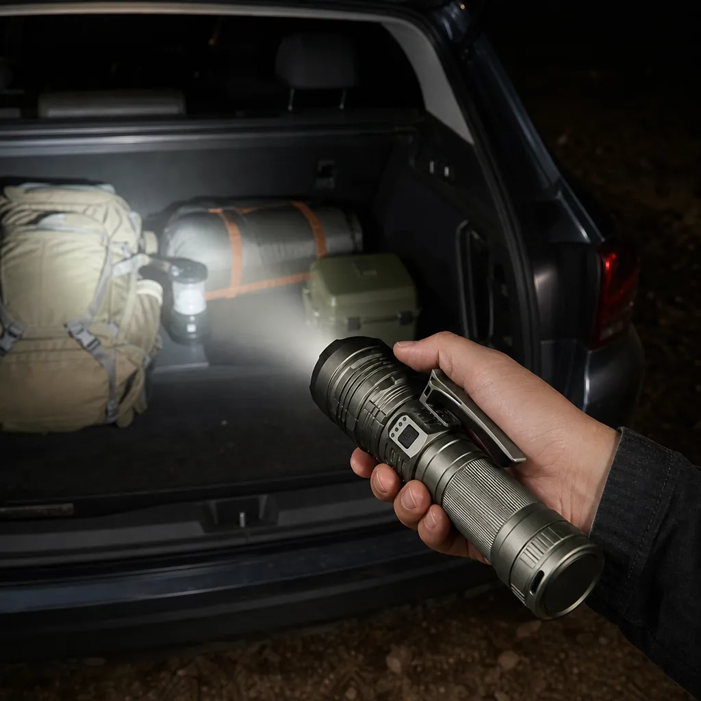 G971 Rechargeable Laser Flashlight