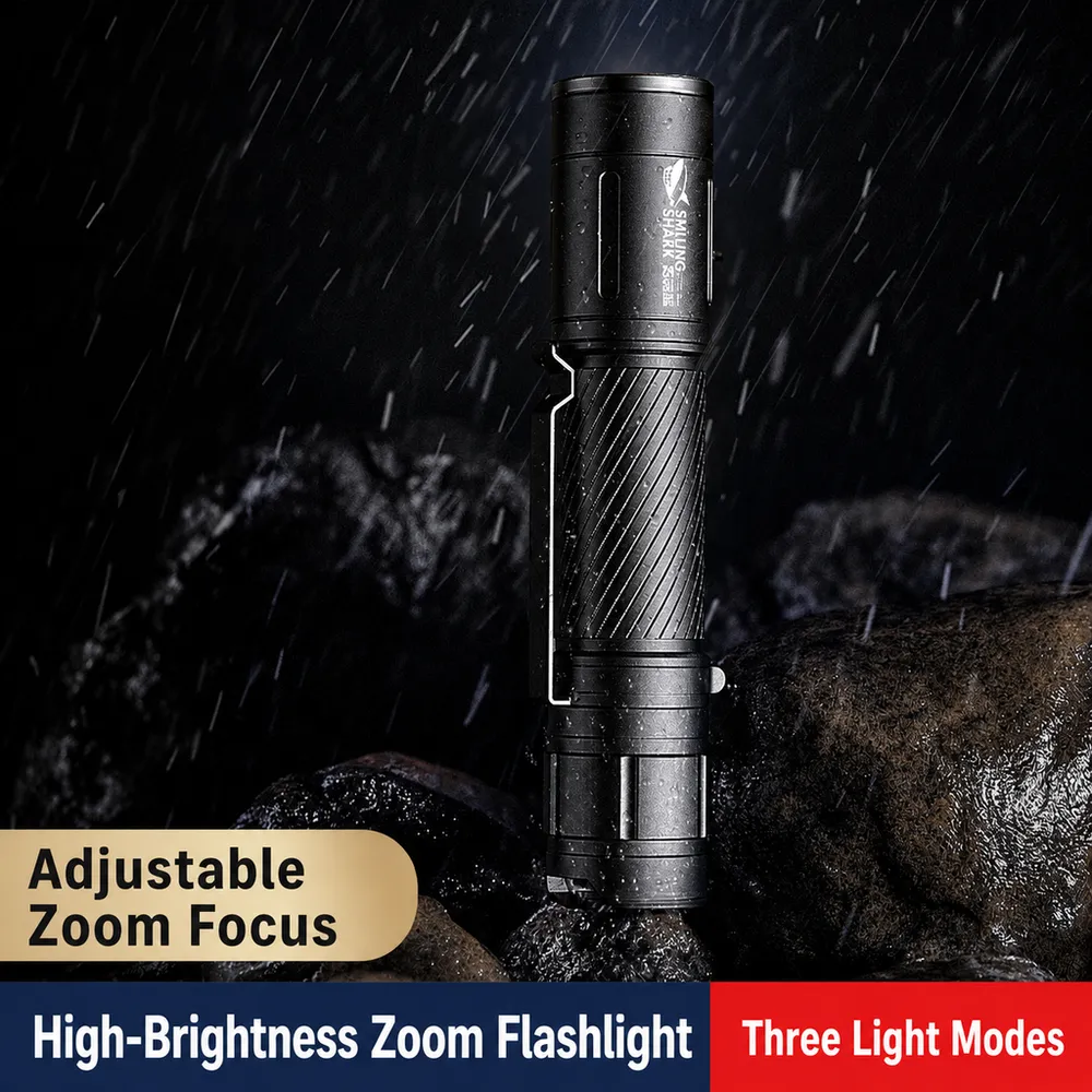 GEARLITE Ultra Powerful Rechargeable LED Flashlight