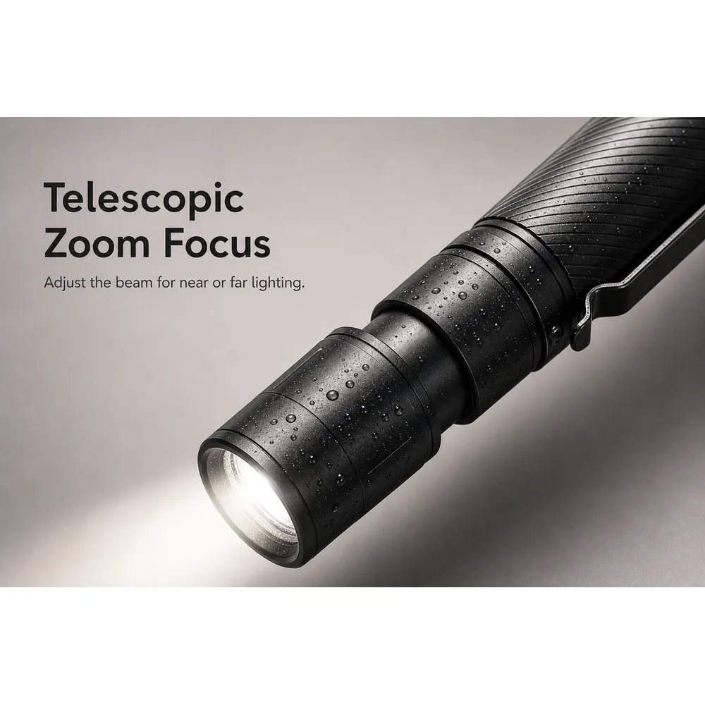 GEARLITE Ultra Powerful Rechargeable LED Flashlight
