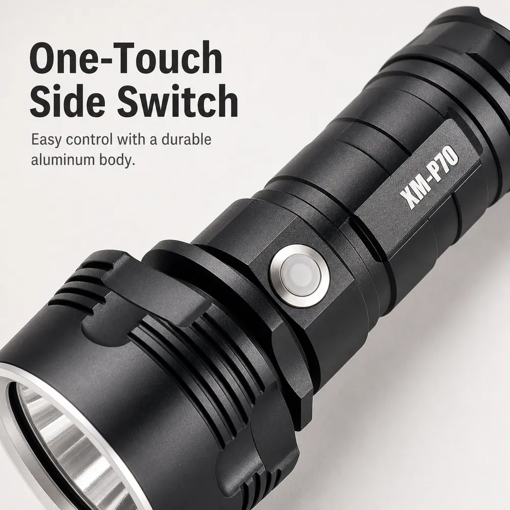 Multifunctional Outdoor Aluminum Alloy P70 Long-range