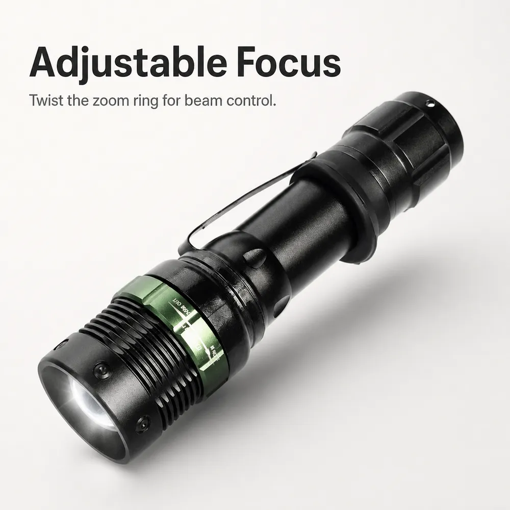High Lumens Mini LED Flashlight
