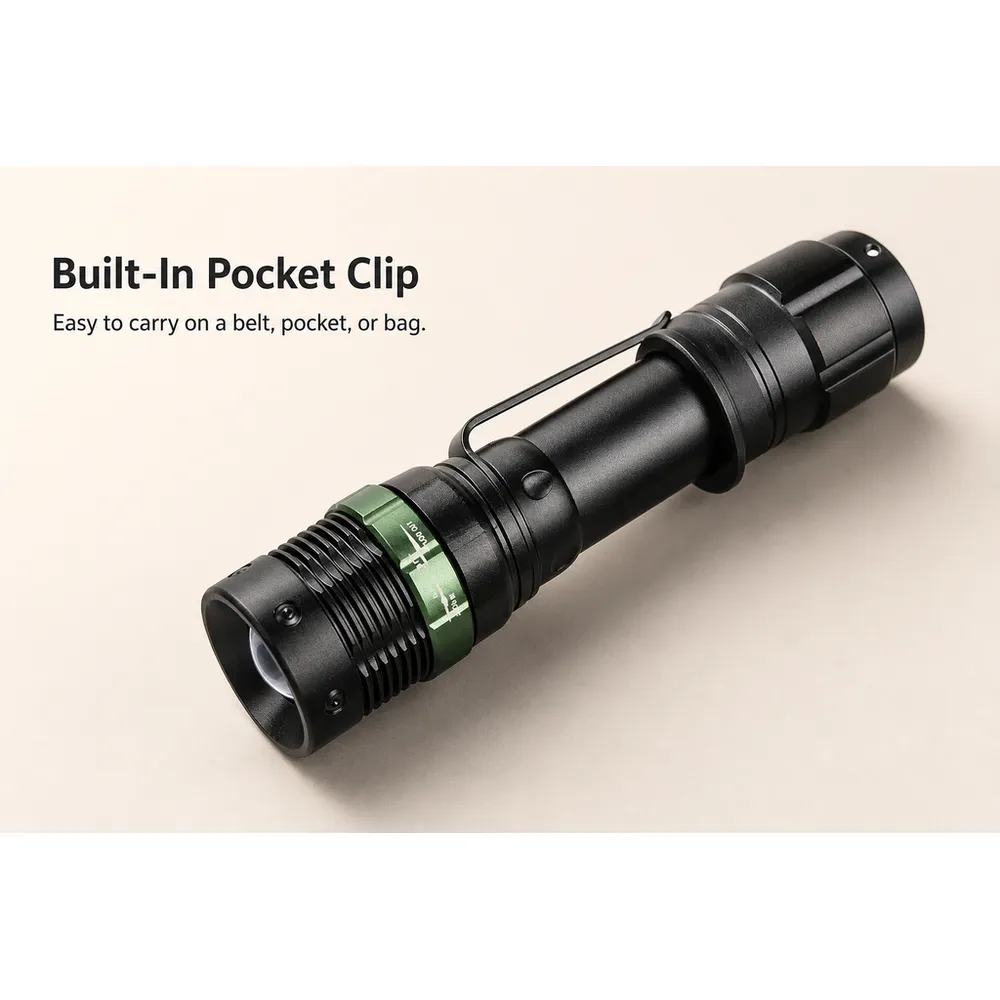 High Lumens Mini LED Flashlight