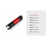 JD-11801 LED Flashlight Ultra Thin Mini Aluminum Torch
