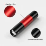 JD-11801 LED Flashlight Ultra Thin Mini Aluminum Torch