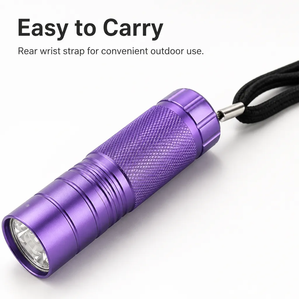 JD-11801 Mini LED Flashlight Battery Powered Aluminum EDC Torch