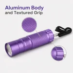 JD-11801 Mini LED Flashlight Battery Powered Aluminum EDC Torch