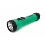 JD-12002 LED Flashlight Battery Powered Portable ABS Handheld Torch