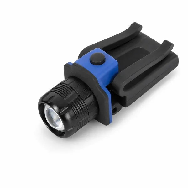JD-15001 LED Cap Clip Flashlight Hand Press Battery Powered Outdoor Torch