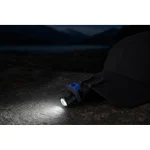 JD-15001 LED Cap Clip Flashlight Hand Press Battery Powered Outdoor Torch